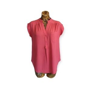 Pleione Anthropologie top short sleeve small